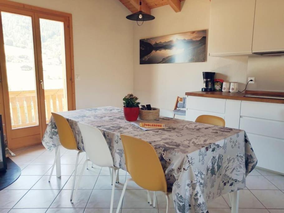 Confortable Chalet Avec Magnifique Vue En Gruyere. Charmey Exterior foto